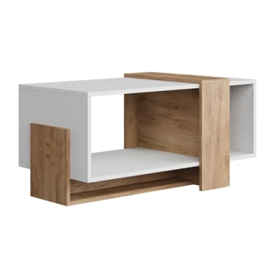 Afbeelding van Vicco Aven, Eik wit/goud, 91.8 x 49 cm