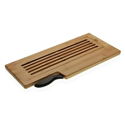 Afbeelding van Snijplank Versa 23 x 2 50 cm Staal Bamboe