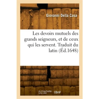 Image de les devoirs mutuels des grands seigneurs, et de ceux qui servent