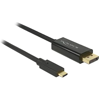 Afbeelding van 2 m 4k DisplayPort naar USB C kabel