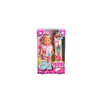 Afbeelding van Evi Love Home Pop in mooi trainingspak met stofzuiger, 2 1, 12 cm, vanaf 3 jaar
