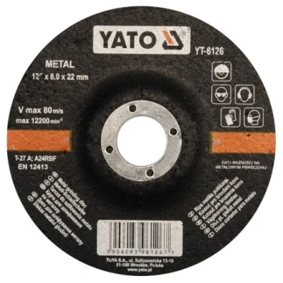 Afbeelding van YATO YT 6126 Snijschijf, haakse slijper 8 12200 22