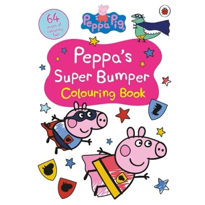 Afbeelding van Peppa Pig Pig: Peppa’s Super Bumper Colouring Book