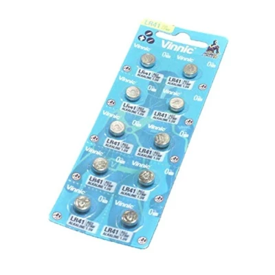Afbeelding van 10 stuks alkaline batterij AG3, LR41 L736F, L736 F, G3, G3A, SR41