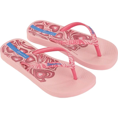 Afbeelding van Ipanema Anatomic Heart Teensandalen voor kinderen, Maat: 30, Roze Rubber/ textiel