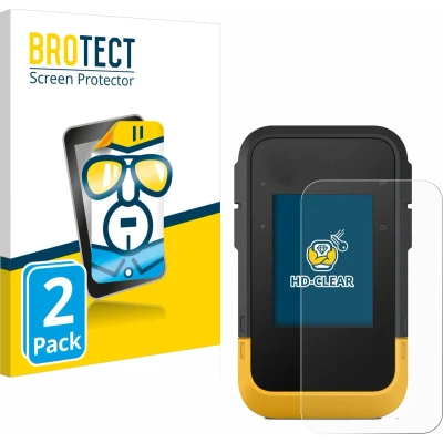 Afbeelding van BROTECT Screenprotector voor Garmin eTrex SE Folie Beschermfolie transparant (2 Stuks)