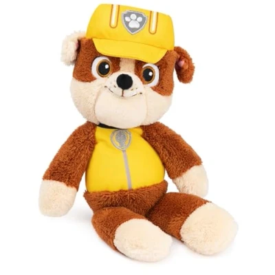 Afbeelding van Paw Patrol Gund pluche dier Ruben, maat 35 cm, hond, wasbaar op oppervlak, Patrol, speelgoed voor de eerste leeftijd, baby, vanaf 1 jaar