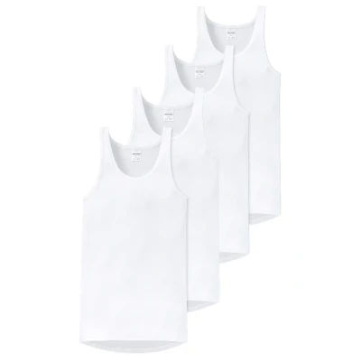 Afbeelding van Schiesser 4ER PACK Original Classics FEIN Hemd, Heren, Maat: 3XL, Weiß