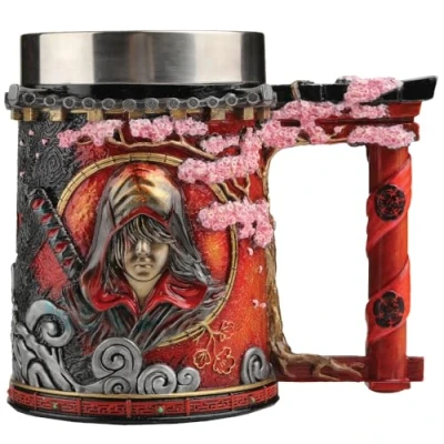 Afbeelding van Nemesis Now Assassin&#039;s Creed Shadow Naoe en Yasuke Tankaard 16.5cm