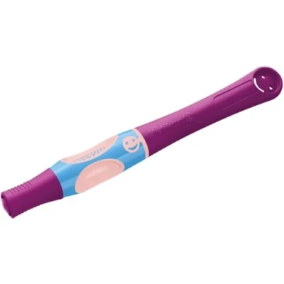 Afbeelding van Pelikan Griffix roller, op blister, voor rechtshandigen, paars blauw liquid ink roller