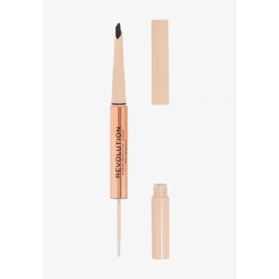 Afbeelding van Makeup Revolution Fluffy BROW Filter DUO Wenkbrauwverf, Maat: One Size, Ash brown