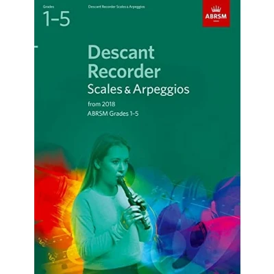 Afbeelding van Descant Recorder Scale Arpeggios1 5 2018