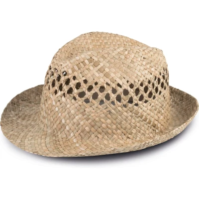 Afbeelding van K up Gevlochten Panama hoed KP613 Natural