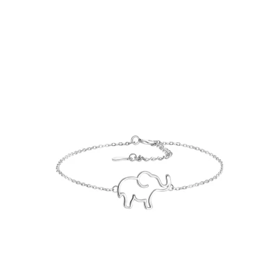 Afbeelding van Sofia Milani Elephant Armband, Dames, Maat: One Size, Silver