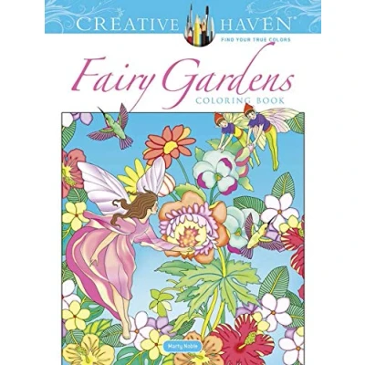 Afbeelding van Creative Haven Fairy Gardens Coloring Book
