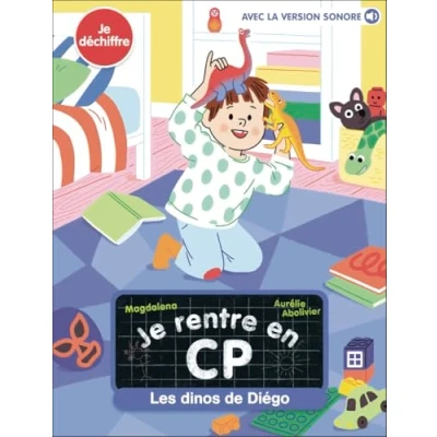 Afbeelding van JE RENTRE EN CP LES DINOS DE DIEGO (+ AUDIO)