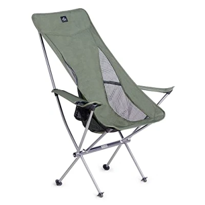 Afbeelding van Naturehike vouwstoel, camping, comfortabel, visstoel, draagbaar, ultralicht, voor kamperen en wandelen, fietsen, fietsen