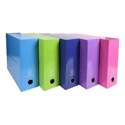 Image de Exacompta 89929E Pack de 5 boîtes transfert Multicolore