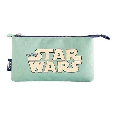 Afbeelding van Star Wars The Mandalorian Etui met 3 vakken