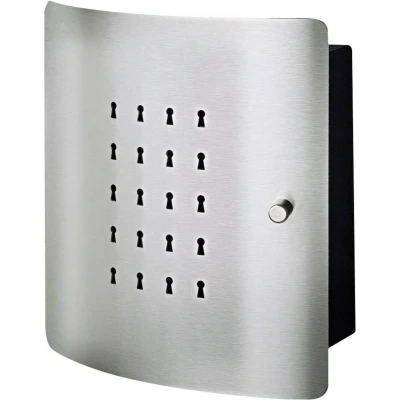 Afbeelding van Burg Wächter Sleutelkast SLOT 6220/10 Ni 33530 Aantal haken 10 RVS, Zwart