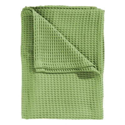 Afbeelding van Heckett Lane Wafel Plaid Apple Green 240x260