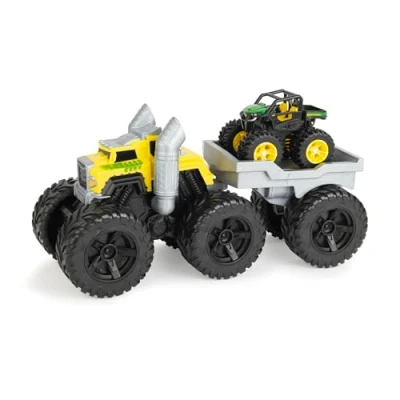 Afbeelding van JOHN DEERE MONSTER TREADS ROARING REV UP HAULER.
