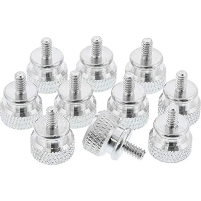 Afbeelding van Aquatuning Duimschroeven behuizing zilver Bigpack (10 stuks), PC onderdelen gereedschap