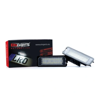 Afbeelding van EINPARTS EP03 Kentekenverlichting LED VOLKSWAGEN: Golf 6, 5, 4, PORSCHE: Cayman, Cayenne, SEAT: Leon I Hatchback, Exeo ST, II Hatchback