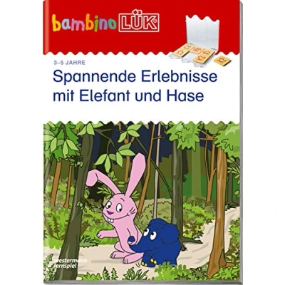 Afbeelding van bambinoLÜK. Spannende Erlebnisse mit Elefant und Hase