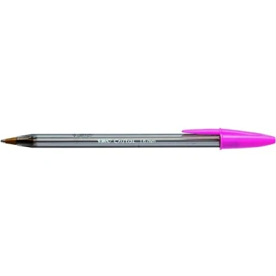 Image de Stylo à bille Bic Cristal Fun Rose