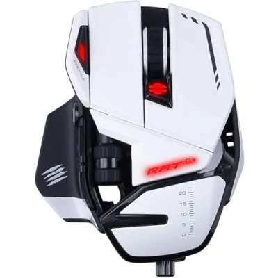 Afbeelding van Muis Mad Catz MR04DCINWH000 0 Wit Multicolour Monochrome 12000 dpi