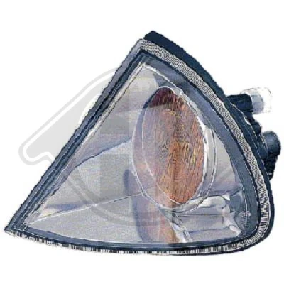 Afbeelding van DIEDERICHS 6623173 Knipperlichten Transparent Links Met lamphouder