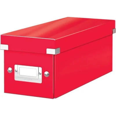 Afbeelding van Leitz WOW opbergdoos Click &amp; Store, ft S, rood
