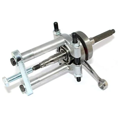 Afbeelding van Easyboost Dragerlager krukas trekker scheidingswand scooter motorfiets 50 bromfiets 51 booster Nitro Aerox Zip NRG AM6 Derbi ontworpen voor 50cc 6204 6303 C4 C3