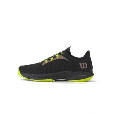Afbeelding van Hurakn Pro WRS332840 Padelschoenen Heren Black Lime990 10,5 Zwart