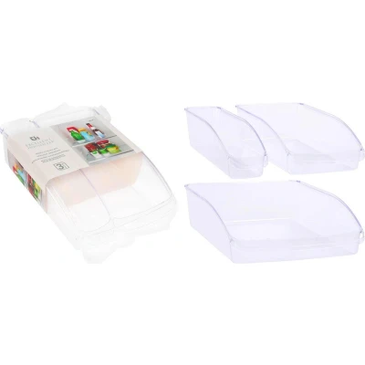 Afbeelding van Excellent Houseware Koelkast Opbergbakken set van 3 stuks