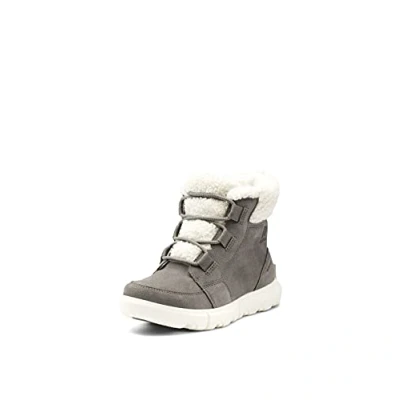 Afbeelding van Sorel EXPLORER Carnival Snowboots, Dames, Maat: 37, Quarry/dove Leer en textiel