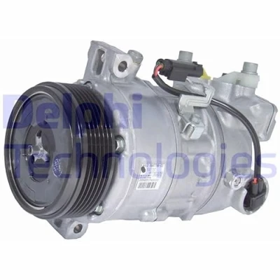 Afbeelding van DELPHI TSP0159968 AC Compressor Denso 5SE12C PAG 46 Met compressorolie BMW: 3 Saloon, 1 Hatchback