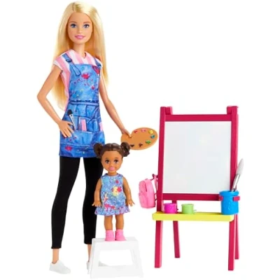 Image de Coffret Barbie Professeure d&#039;art Modèle aléatoire