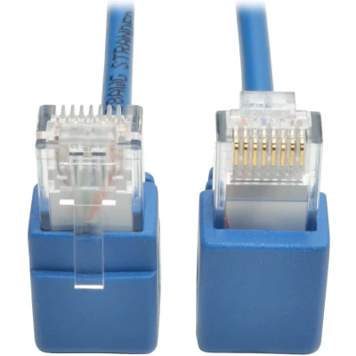 Afbeelding van Tripp Lite RJ45, Cat6, 0.3 m netwerkkabel 0,3 U/UTP (UTP) Blauw
