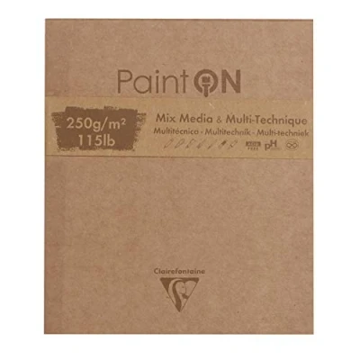 Afbeelding van Paint On mixed media blok 13,3 x 15,7 cm assorti 50 vel