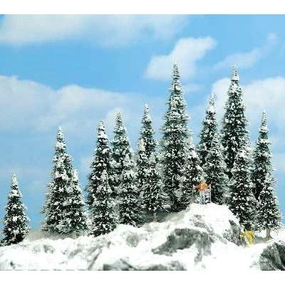 Image de HORNBY FRANCE BUSCH 6466 CIRCUIT TRAIN 20 SAPINS ENNEIGÉS ASSORTIS