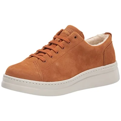 Afbeelding van Camper Runner UP Sneakers laag, Dames, Maat: 36, Mittelbraun Leer