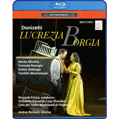 Afbeelding van Marko Mimica, Carmela Remigio, Xabier Anduaga Lucrezia Borgia (Blu ray)