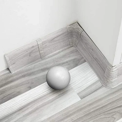 Afbeelding van [DQ PP] PVC plinten in laminaat look, 2 meter plinten, 62 mm, Chillout eik