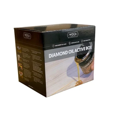 Afbeelding van Woca Diamond Oil Active Box Sand Grey