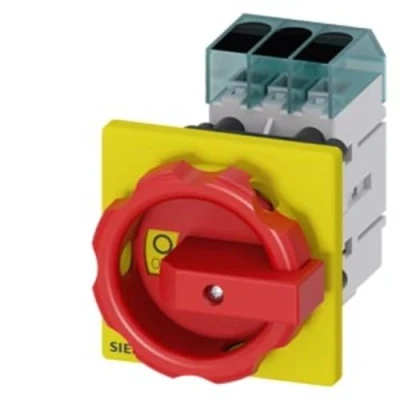 Afbeelding van Siemens 3LD30540TK53 Belastbare scheidingsschakelaar Rood, Geel 3 polig 16 mm² A 690 V/AC