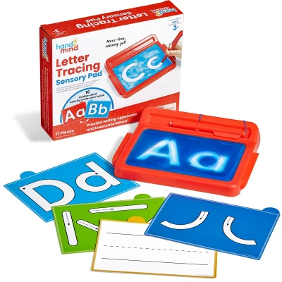 Afbeelding van Learning Resources 96240 Sensorisch tablet voor traceren, lettervormen, handschriftactiviteitenset met pen, van 3 tot 5 jaar, 96240, multi