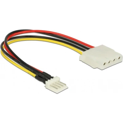 Afbeelding van Floppy (m) Molex (v) voedingskabel 0,15 meter