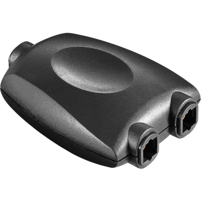 Afbeelding van Optische splitter Toslink female Zwart Allteq